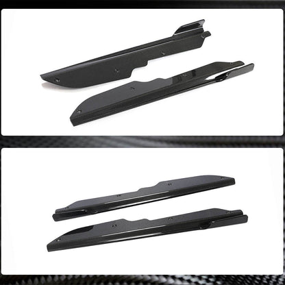 Side Skirts (Carbon) for Chevrolet Corvette C8 2019- - image 3