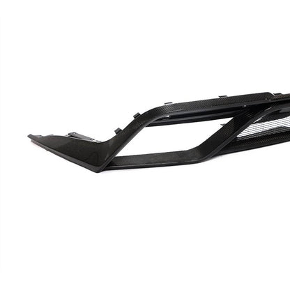 Rear Bumper Diffuser V2 (2018-2021, Carbon) for Ford Mustang 2015-2023 - image 3