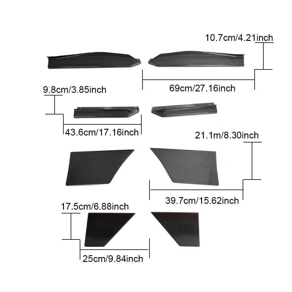 Side sills (Carbon) for Nissan 400Z - image 3