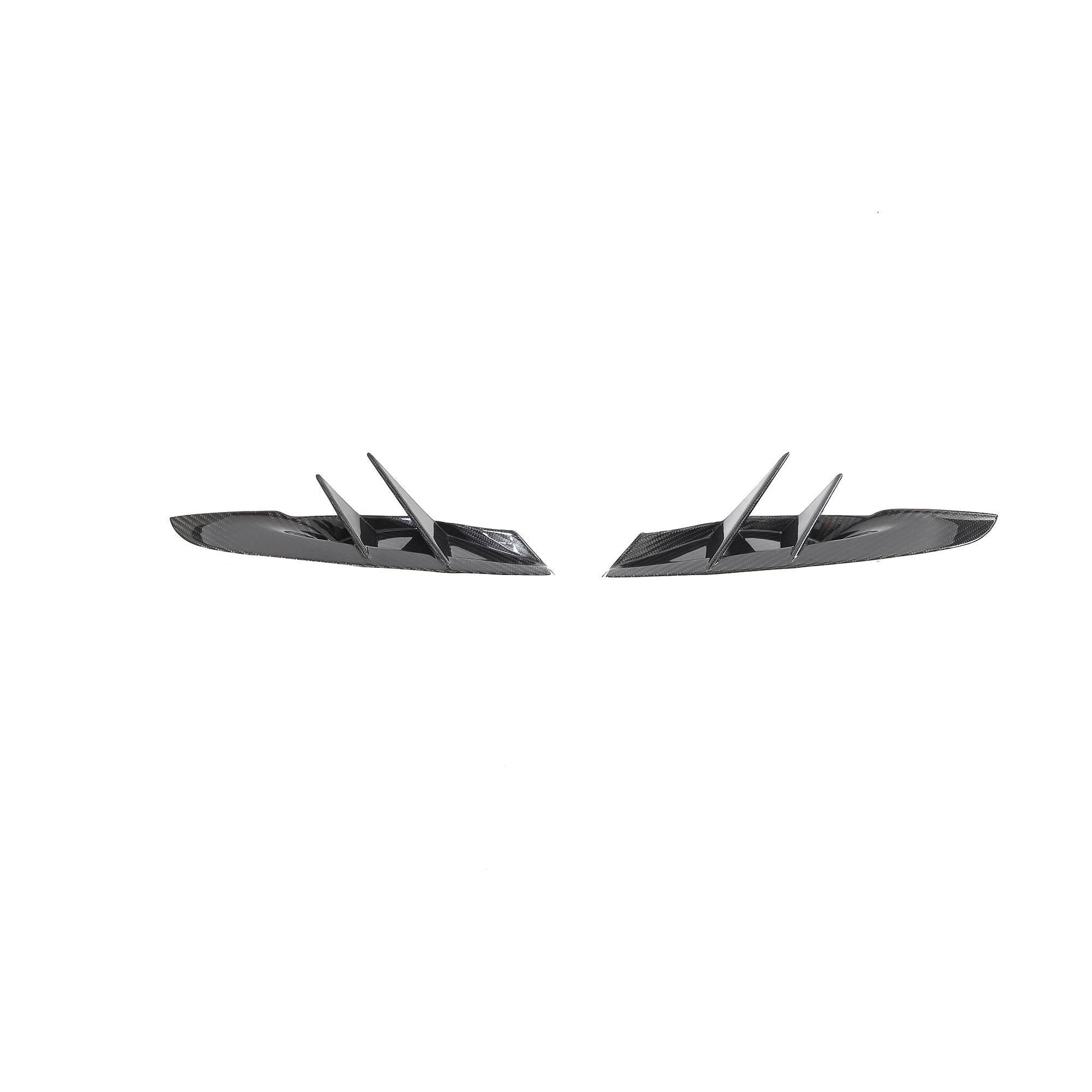 Front bumper lip (Carbon) for Toyota Supra 2019- - image 3