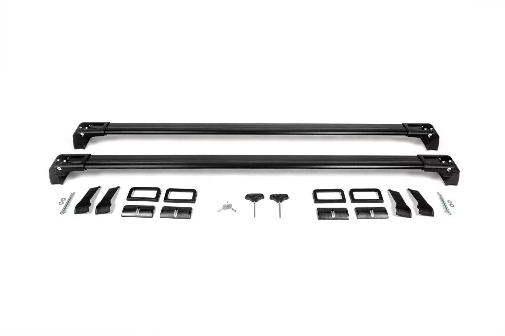 Roof bars for original mounting points lockable (2 pcs) for Ford Connect 2006-2009 - image 3