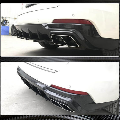 Rear bumper diffuser V1 (for Base/S, Carbon) for Maserati Levante - image 3