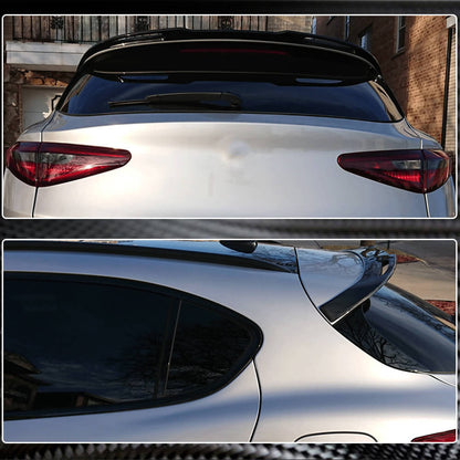 Spoiler V4 (2017-2023, Carbon) for Alfa Romeo Stelvio - image 3