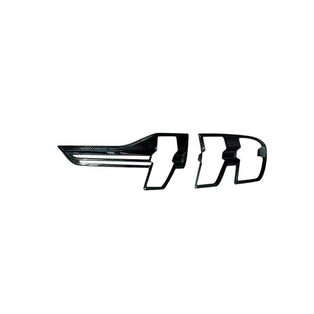 Carbon Tail Light Covers for Ford Mustang E-mach 2020- - image 3