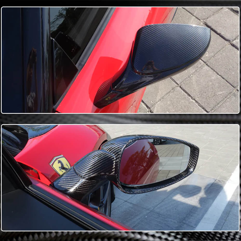 Mirror Covers (Carbon) for Ferrari 458 Italia 2009-2015 - image 3