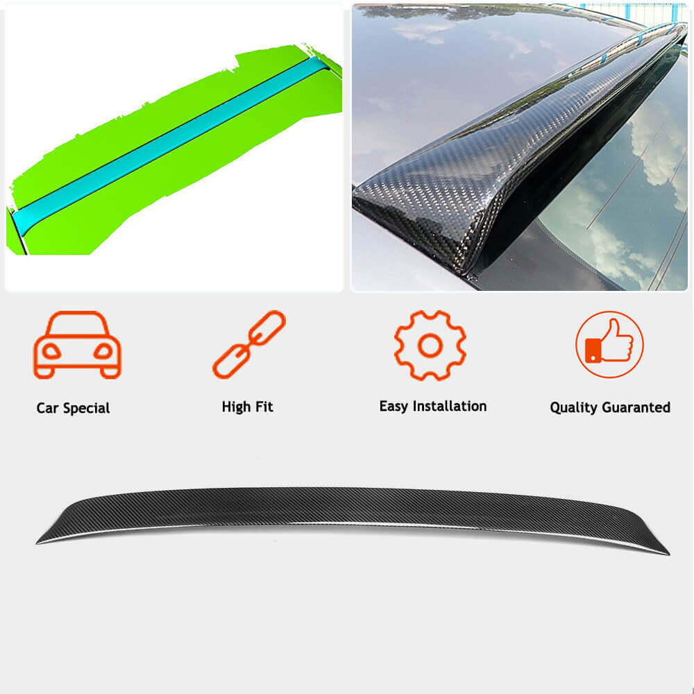 Carbon SD Visor (for G37 2009-2013, G25 2011-2012) for Infiniti G25/G35/37 (V36/CV36) 2006-2015 - image 3