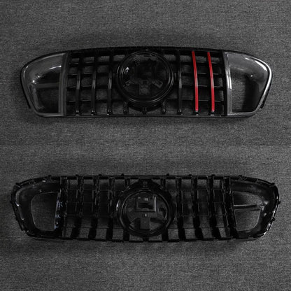 Front Grille GT Panamericana GT-R Carbon (for AMG-Line/GLE53/GLE63 2019-2023) for Mercedes GLE coupe C167 2019- - image 3