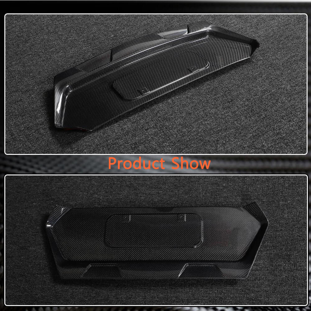 Cover on the trunk lid Carbon (2019-2022, Carbon) for Chevrolet Corvette C8 2019- - image 3