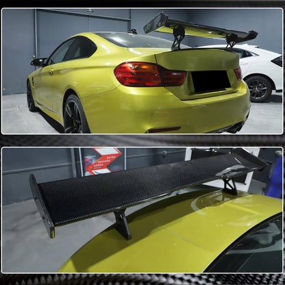 Rear Trunk Spoiler Carbon Fiber V5 (for F82) for BMW 4 series F-32 2012-2020 - image 3