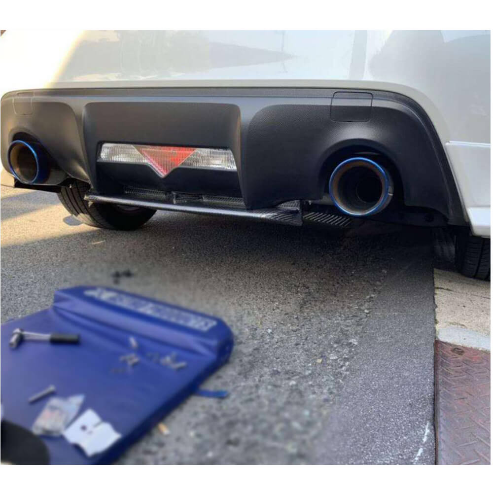 Rear bumper diffuser V1 (Carbon) for Subaru BRZ 2012-2021 - image 3