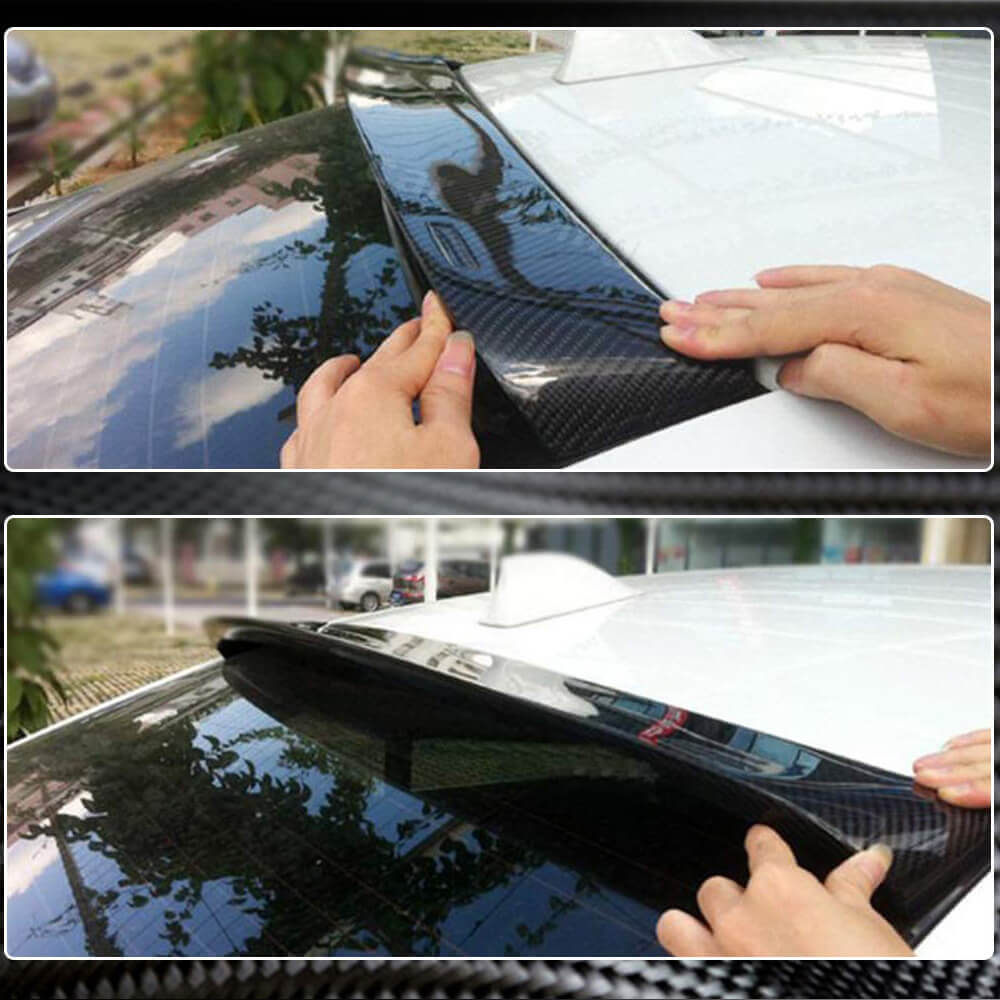 Rear Window Spoiler Visor V2 (for F10, Carbon) for BMW 5 Series F10/F11 2010–2016 - image 3