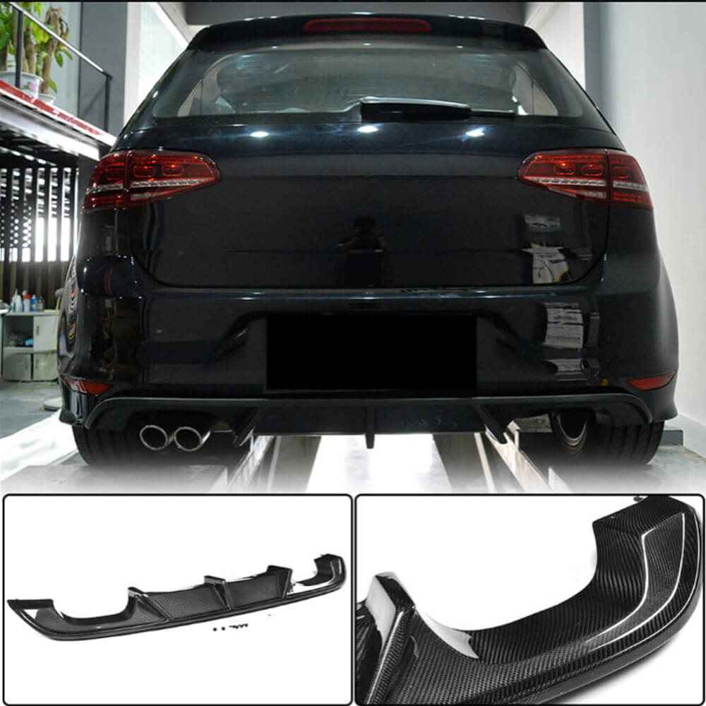 Carbon Body Kit Full Set (for R/R-line HB 2012-2017, Carbon) for Volkswagen Golf 7/E-Golf 2012-2020 - image 3