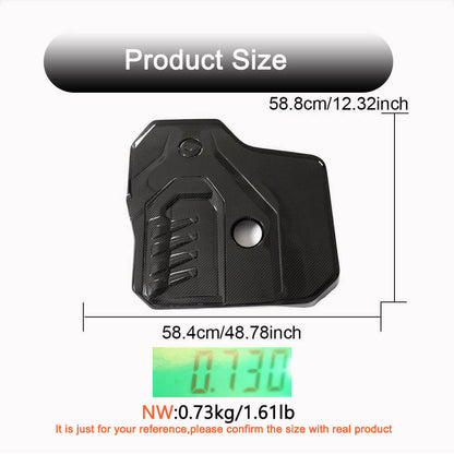 Front Engine Bonnet Hood Cover Dry Carbon Fiber (2021-2023) for BMW 6 series G32 2017- - image 3