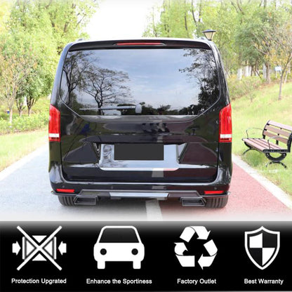 Spoiler V2 (Dry Carbon) for Mercedes Vito / V-class W447 2014↗ year - image 3