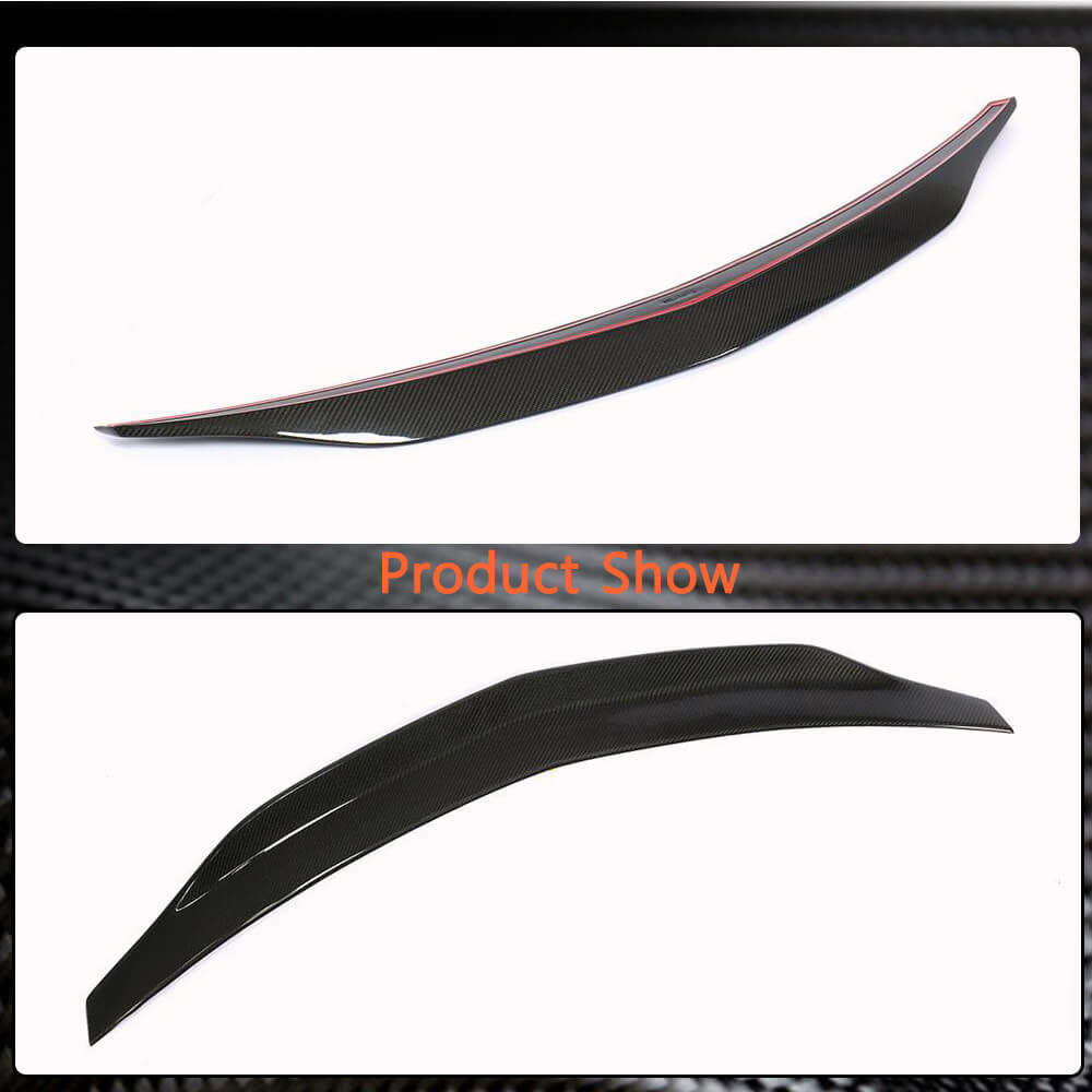 Spoiler V1 (Carbon) for Mercedes E-class coupe C207 2010-2017 - image 3