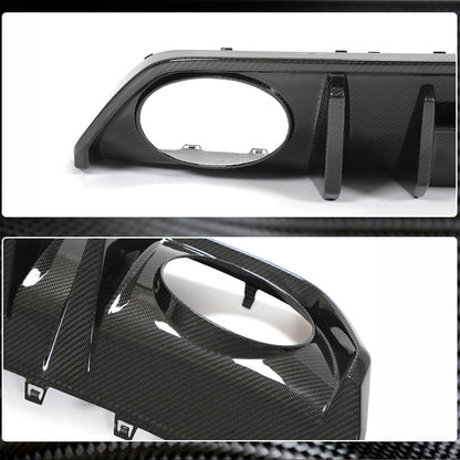 Rear bumper diffuser (for RS Sedan, carbon) for Audi A3 2020- - image 3