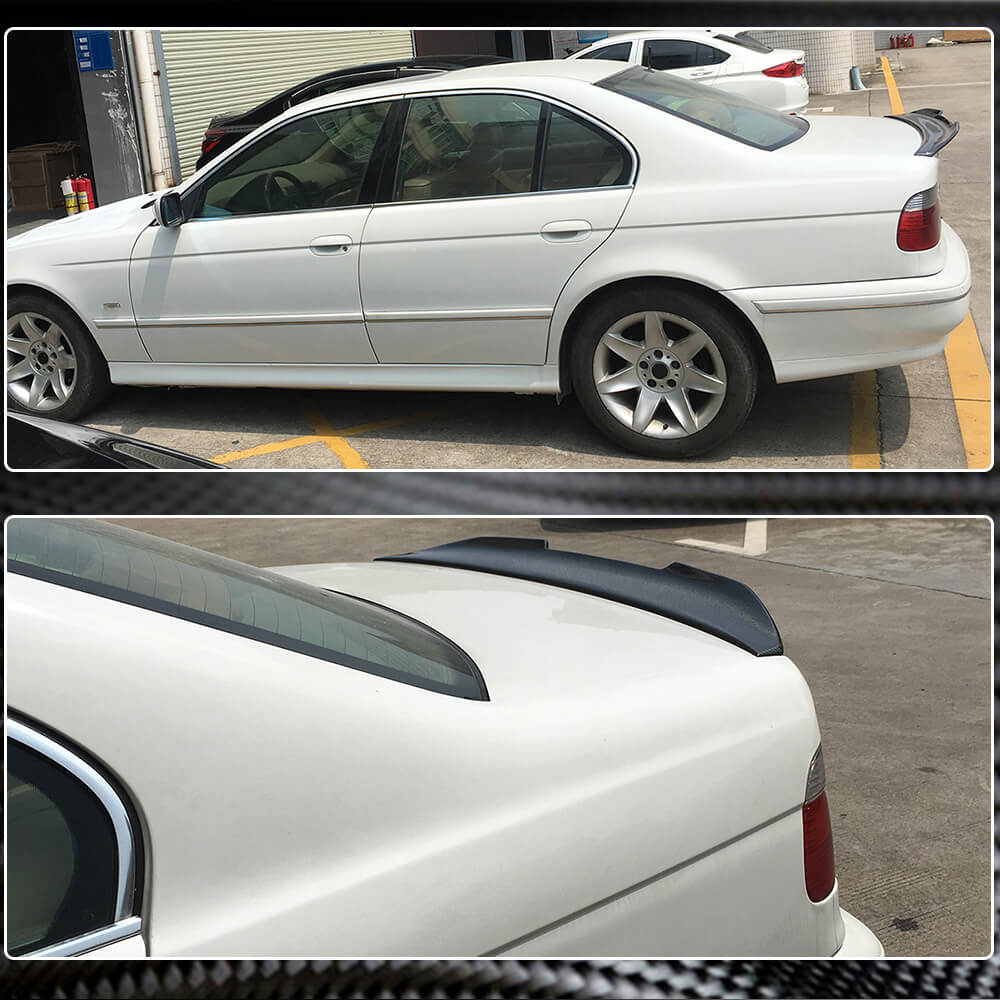 Rear Trunk Spoiler Carbon Fiber (SD) for BMW 5 series E-39 1996-2003 - image 2