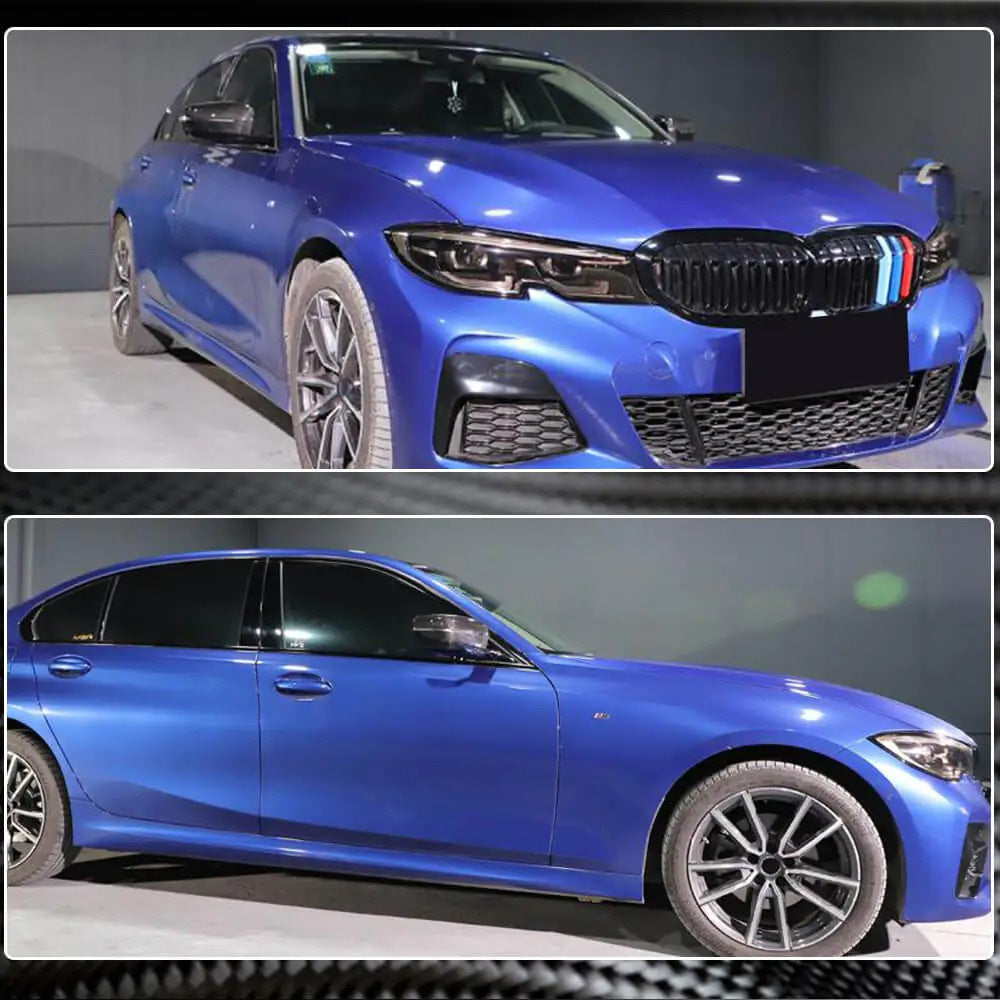 Mirror Covers M-Look V2 (Carbon) for BMW 6 Series G32 2017- - image 3