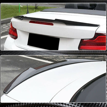 Rear Trunk Spoiler Carbon Fiber (Convertible) for BMW 2 Series F22/23 2014-2021 - image 3