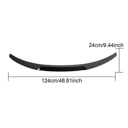Rear Trunk Spoiler Dry Carbon Fiber V4 (SD) for BMW 3 series F-30/31/34 2012-2019 - image 3