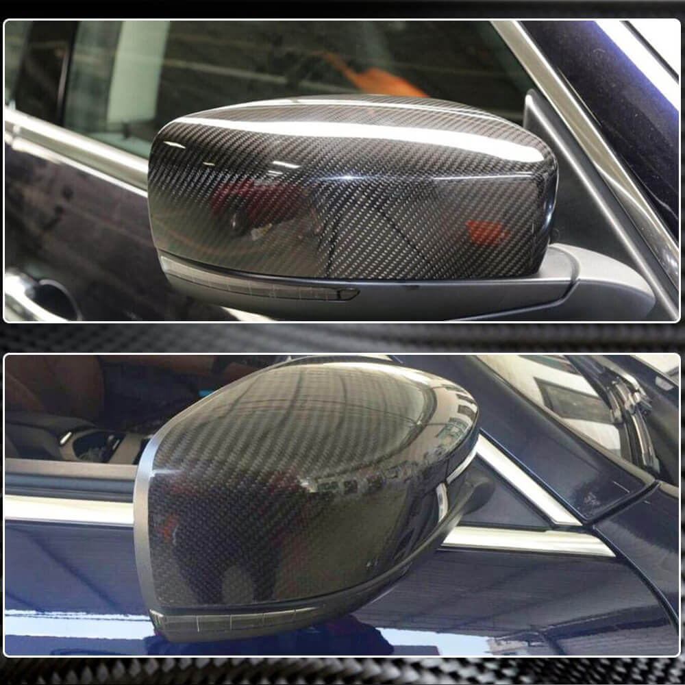 Mirror Covers (2013-2017, Carbon) for Maserati Quattroporte 2013-2023 - image 3