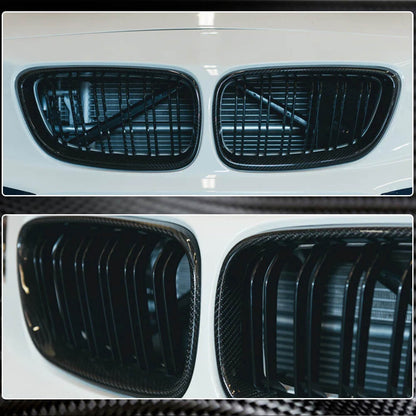 M-Look Kidney Grilles (Carbon) for BMW 2 Series F22/F23 2014-2021 - image 3
