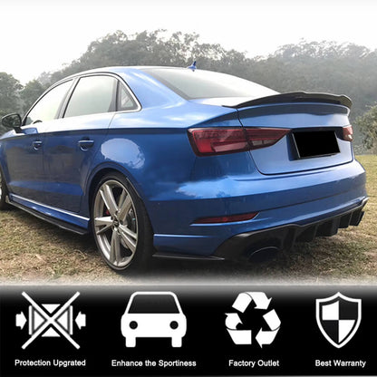 Spoiler V5 (for SD, Carbon) for Audi A3 2012-2020 - image 3