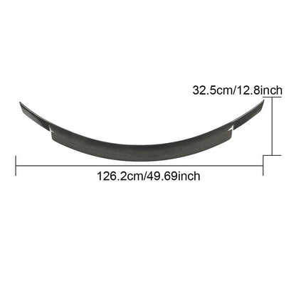 Spoiler V8 (for Coupe 2015-2019, Carbon) for Mercedes C-сlass W205 2014-2021 - image 3