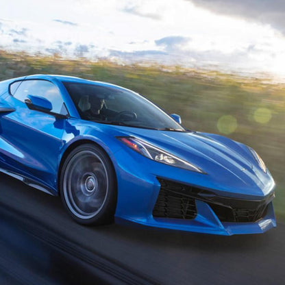 Covers on the front bumper (for Z06, 2020-2024, Carbon) for Chevrolet Corvette C8 2019- - image 3