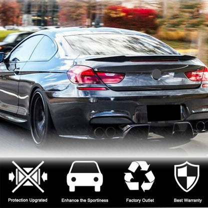 Rear Trunk Spoiler Carbon Fiber V4 (for F06/F13) for BMW 6 F12/F13/F06 2011-2015 - image 3
