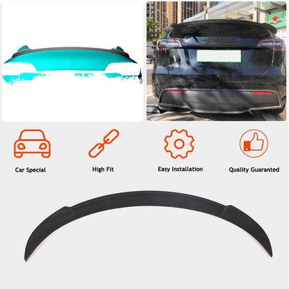 Rear Trunk Spoiler Carbon Fiber V3 (2020-2023) for Tesla Model Y - image 3