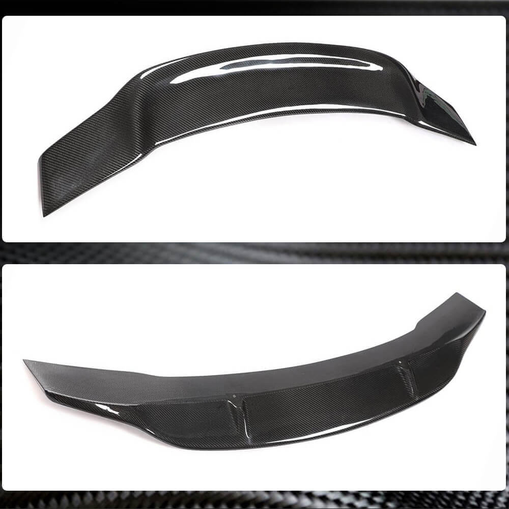 Rear Trunk Spoiler Carbon Fiber V1 for Audi A6 C8 2018- - image 3