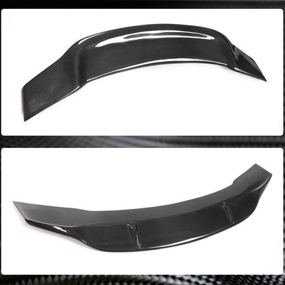 Rear Trunk Spoiler Carbon Fiber V1 for Audi A6 C8 2018- - image 3