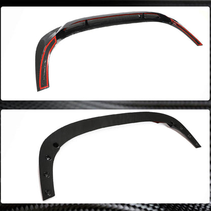 Front Bumper Lip Spoiler (for RS SD, Carbon) for Audi A3 2020- - image 3