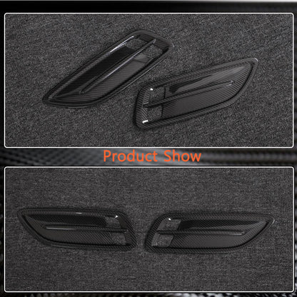 Covers on the hood (Carbon) for Kia Stinger - image 3
