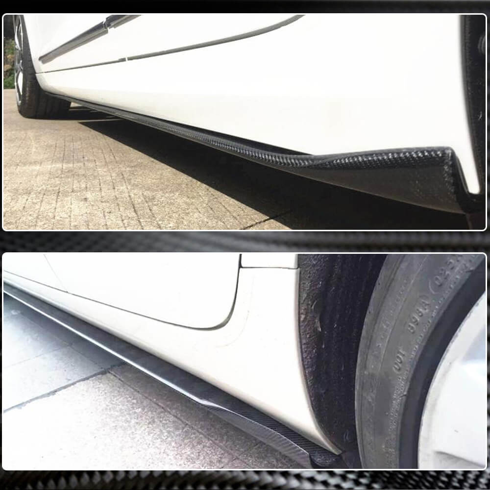 Side Skirts (Carbon) for Cadillac ATS 2012-2019 - image 3