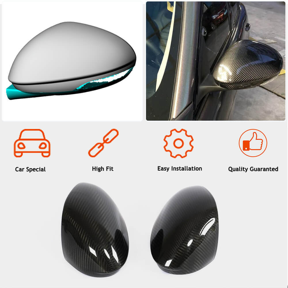 Mirror Covers (Dry Carbon) for Alfa Romeo Giulia 2016-2022 - image 9