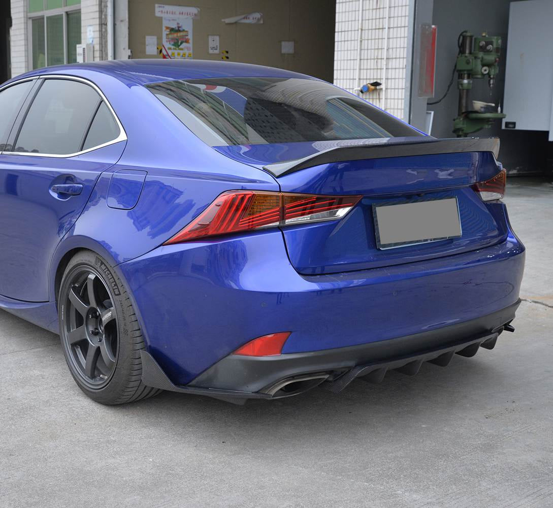 Spoiler V2 (for 2013-2020, Carbon) for Lexus IS 2013- - image 3
