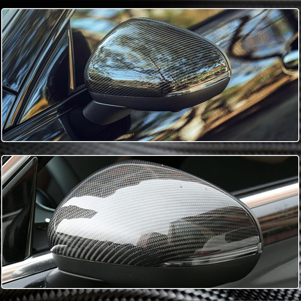 Mirror Covers (2018-2021, Carbon) for Mercedes A-сlass W177 2018- - image 3
