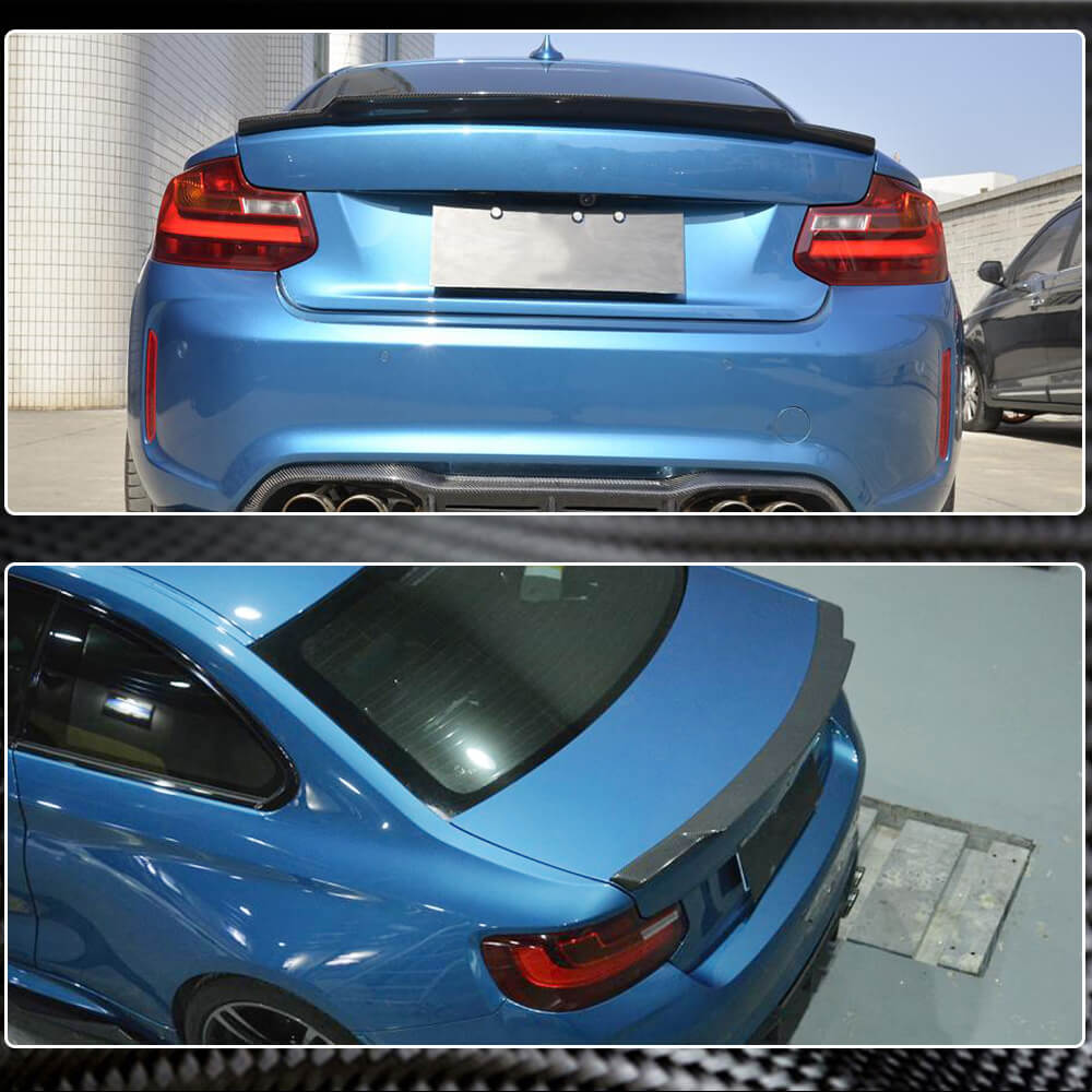 Rear Trunk Spoiler FRP (Coupe) for BMW 2 Series F22/23 2014-2021 - image 2