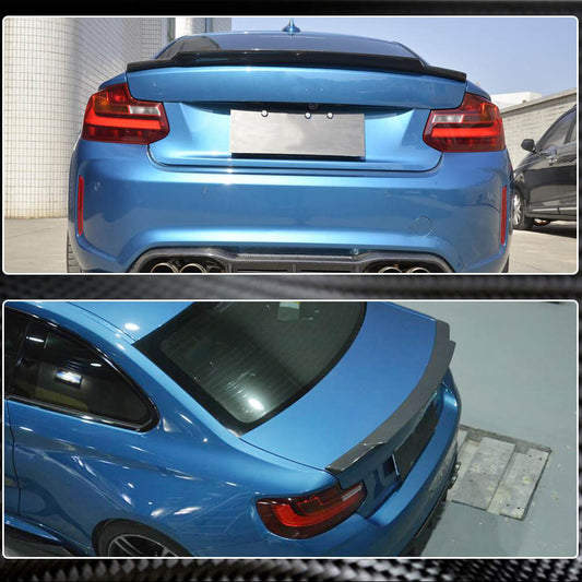 Rear Trunk Spoiler FRP (Coupe) for BMW 2 Series F22/23 2014-2021 - image 2