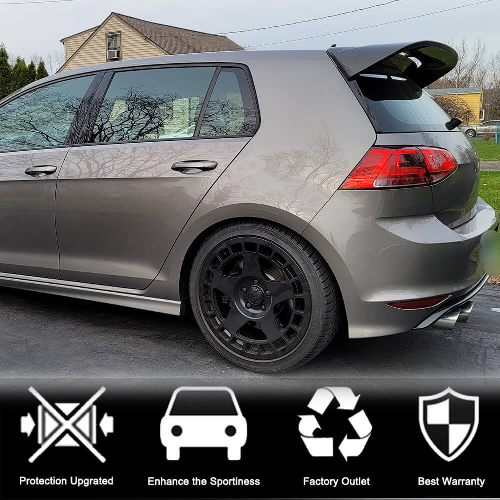 Spoiler V1 (for GTI/R HB, Carbon) for Volkswagen Golf 7/E-Golf 2012-2020 - image 3