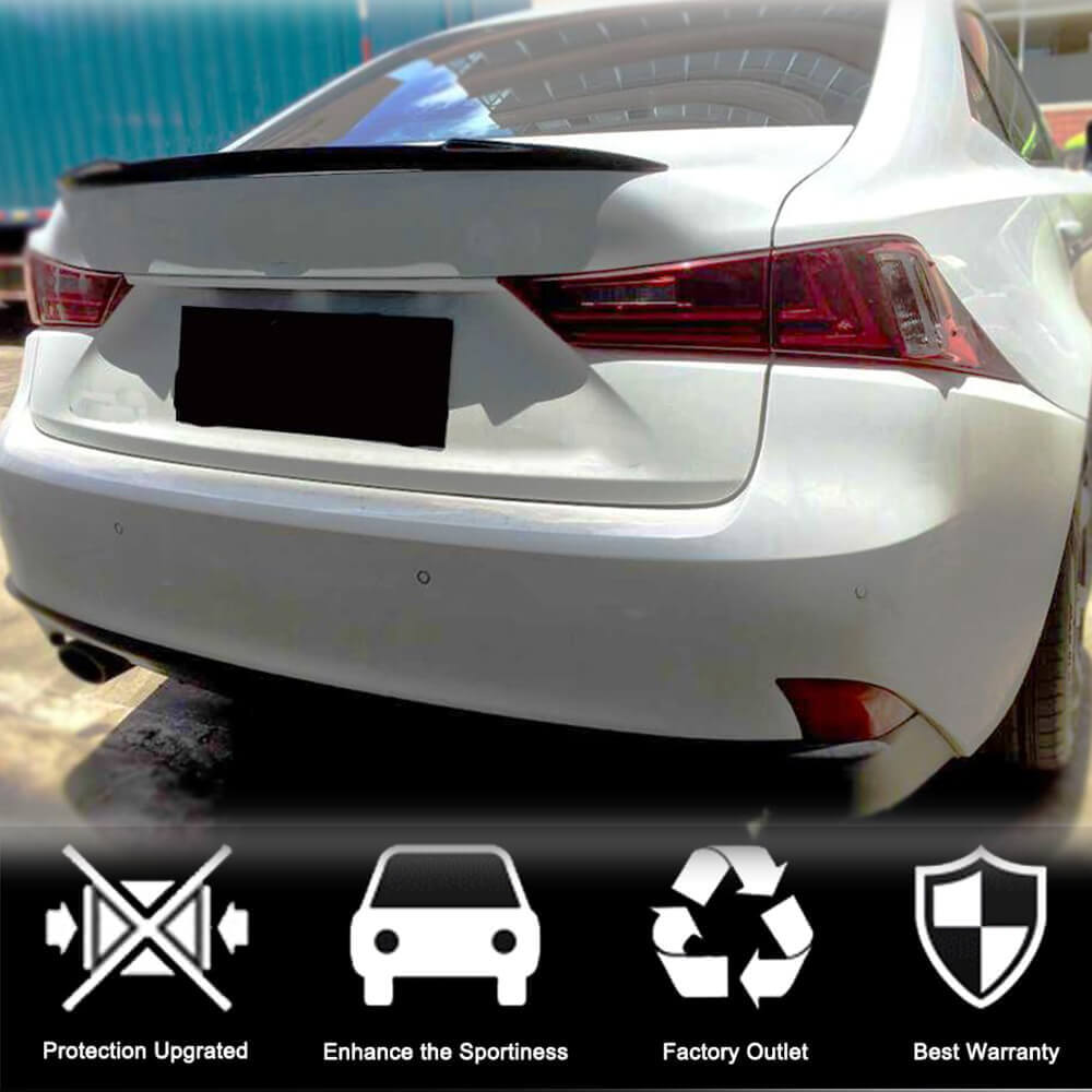 Spoiler V1 (for 2013-2020, Carbon) for Lexus IS 2013- - image 3