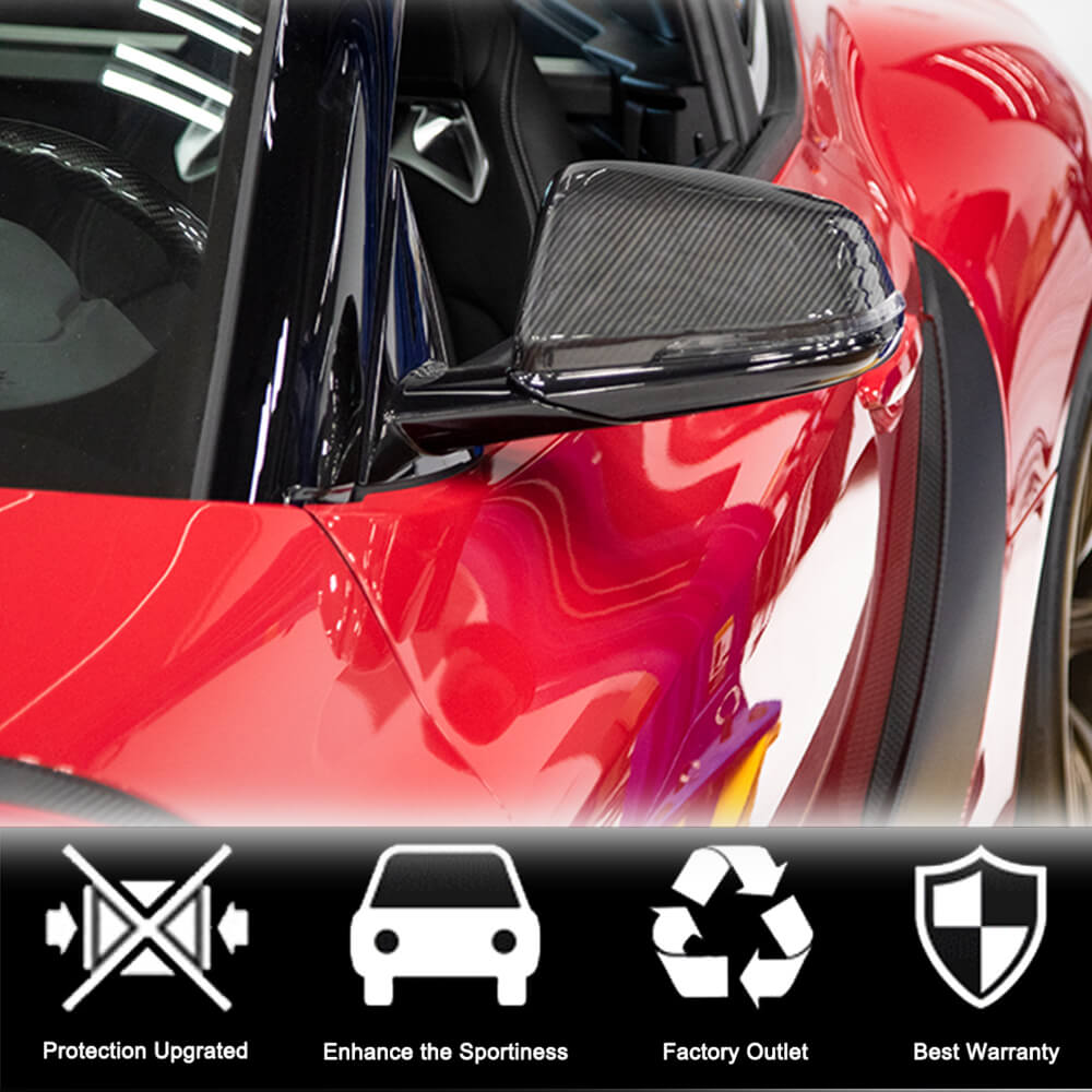 Mirror Covers (Carbon) for Toyota Supra 2019- - image 3