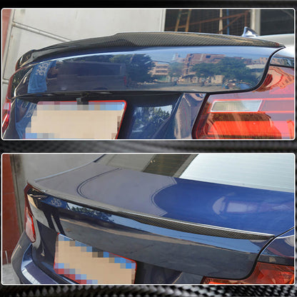 Rear Trunk Spoiler Carbon Fiber V2 (Coupe) for BMW 2 Series F22/23 2014-2021 - image 3