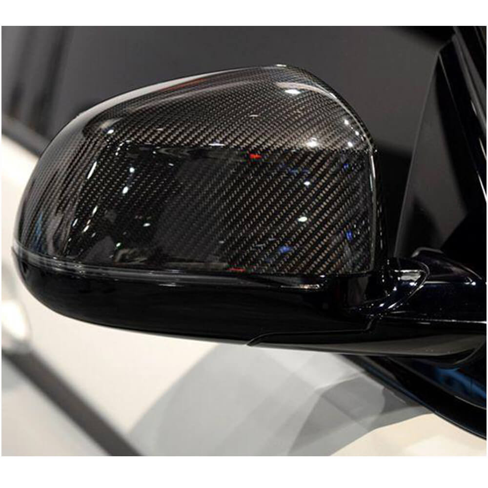Mirror Covers Pair Carbon Fiber (2014-2018) for BMW X4 F-26 2014-2018 - image 3