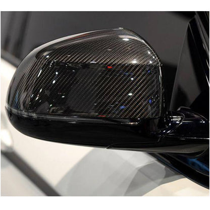 Mirror Covers Pair Carbon Fiber (2014-2018) for BMW X4 F-26 2014-2018 - image 3