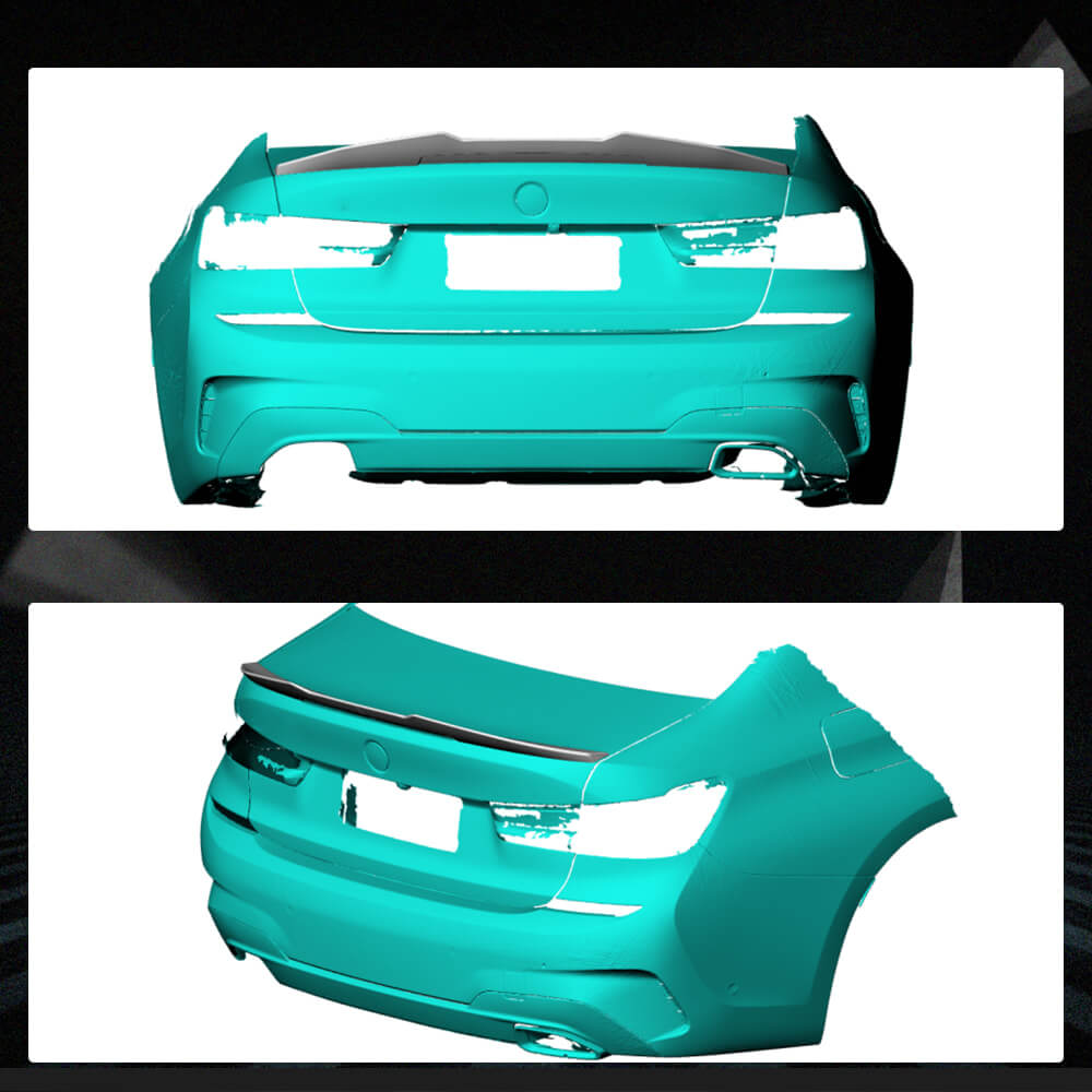 Rear Trunk Spoiler Dry Carbon Fiber V9 (SD) for BMW 3 series G20/21 2018- - image 3