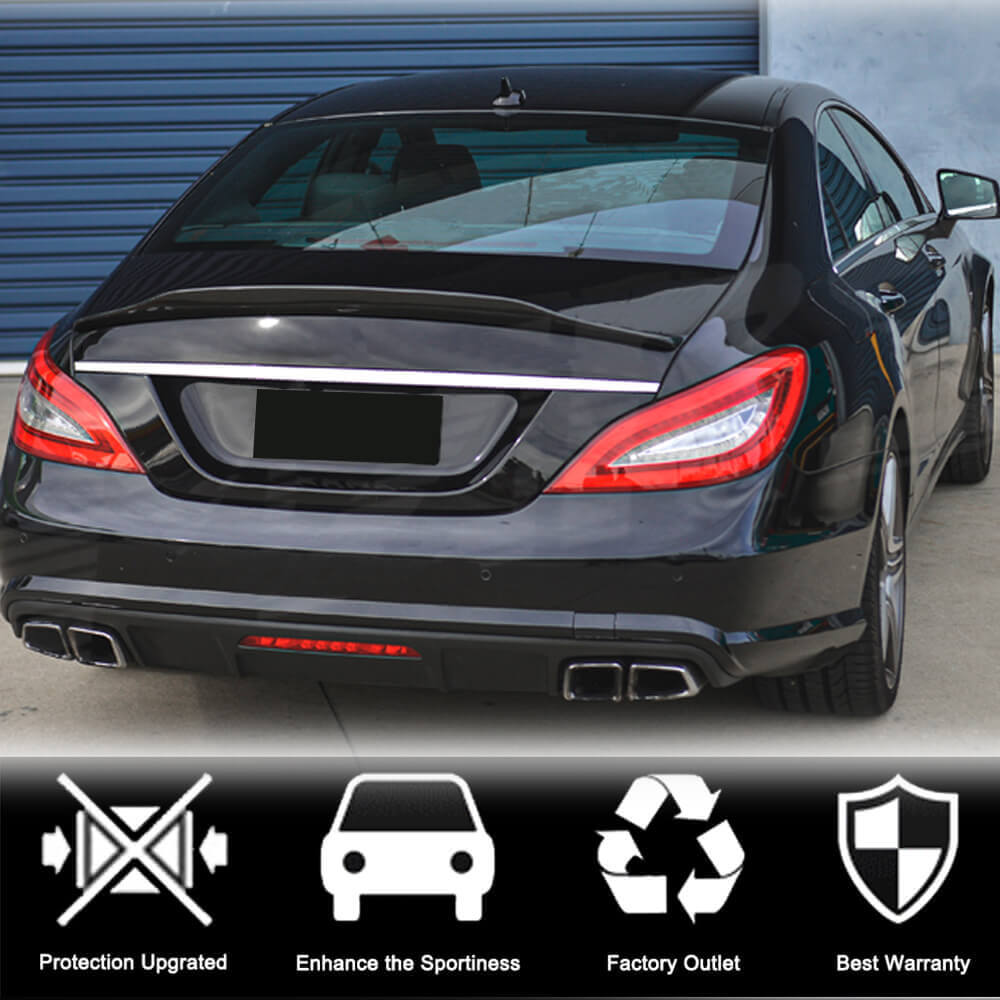 Spoiler V3 (for SD, Carbon) for Mercedes CLS C218 2011-2018 - image 3