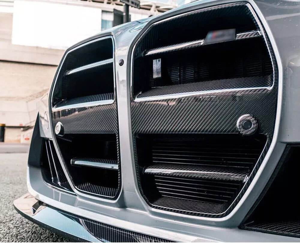 Nostrils V4 (for G82/G83, Dry Carbon) for BMW 4 series G22/23/26 2020- - image 3